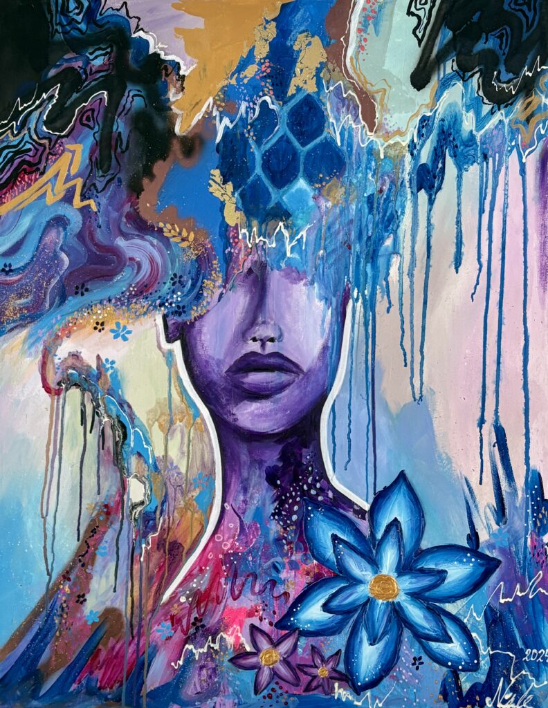 “Betty” Original Akryl Painting
