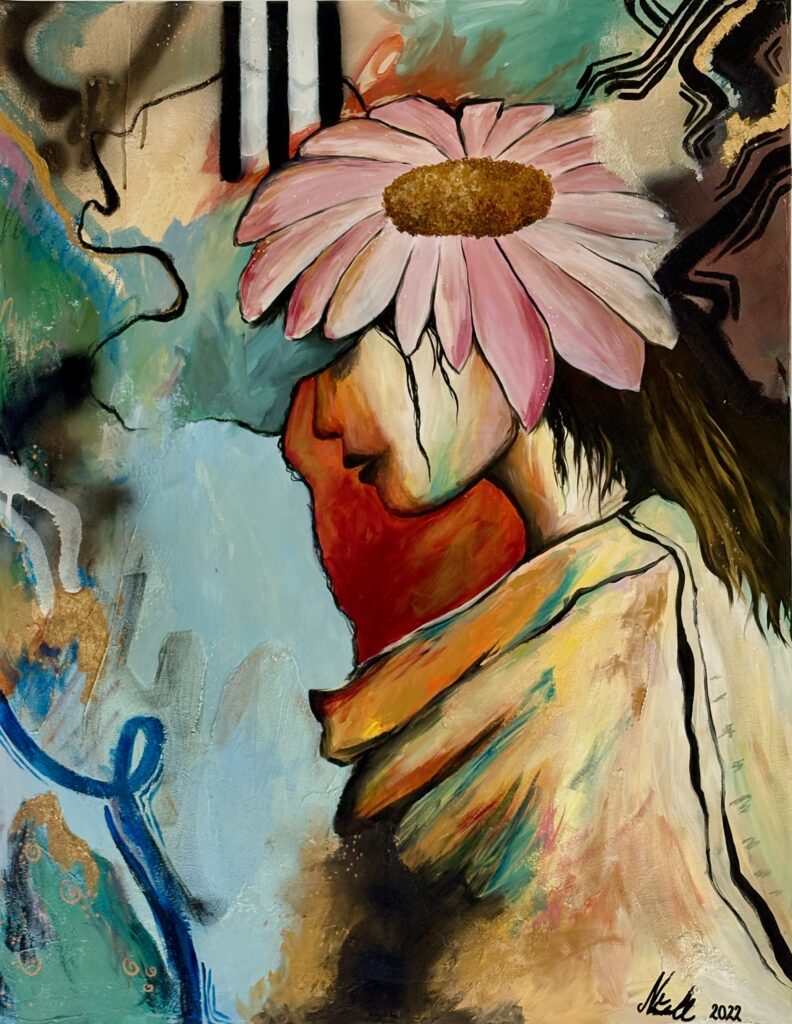 “Cecilia” Original Akryl Painting