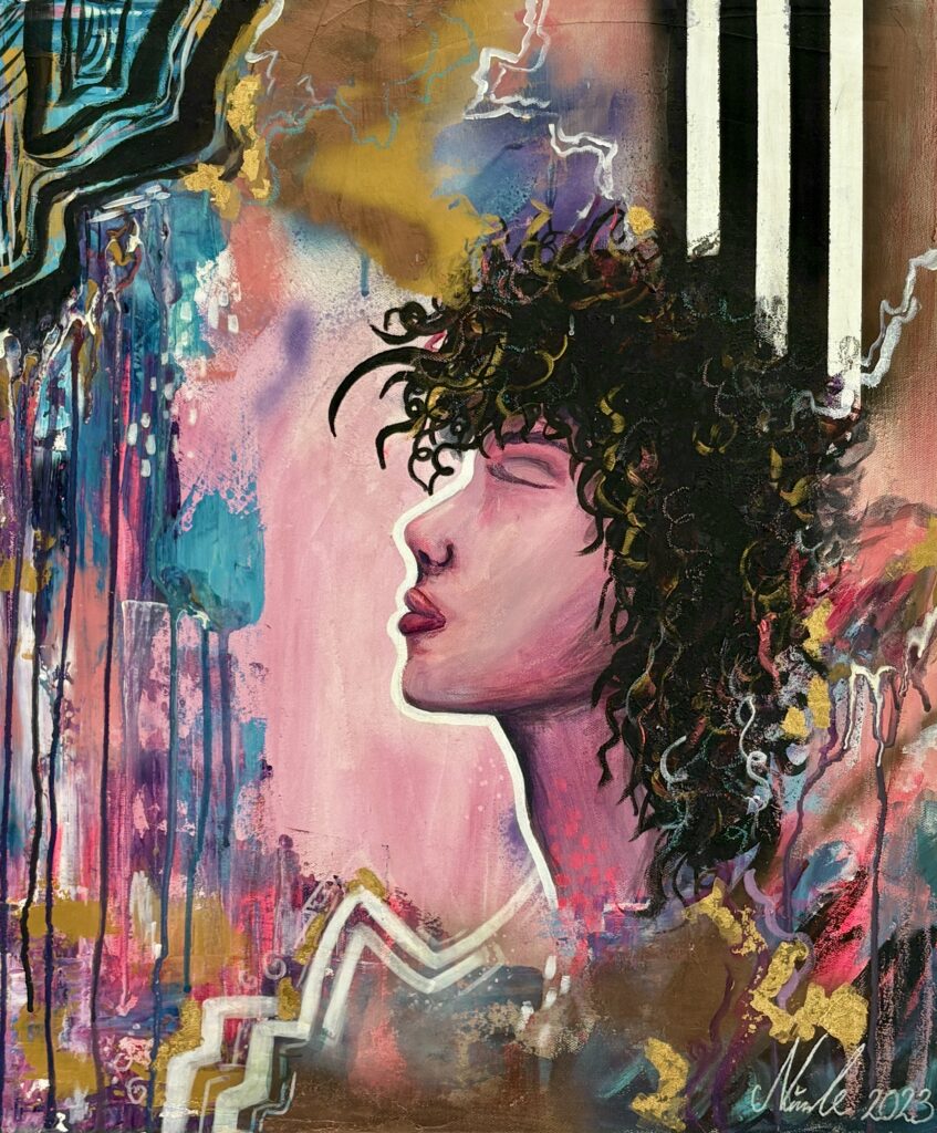 “Rachael” Original Akryl Painting