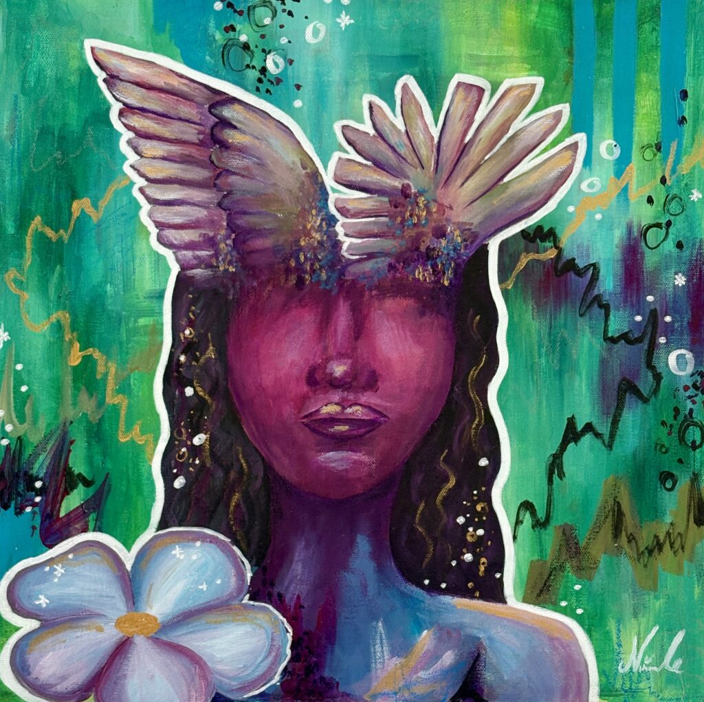 “Luna” Original Akryl Painting