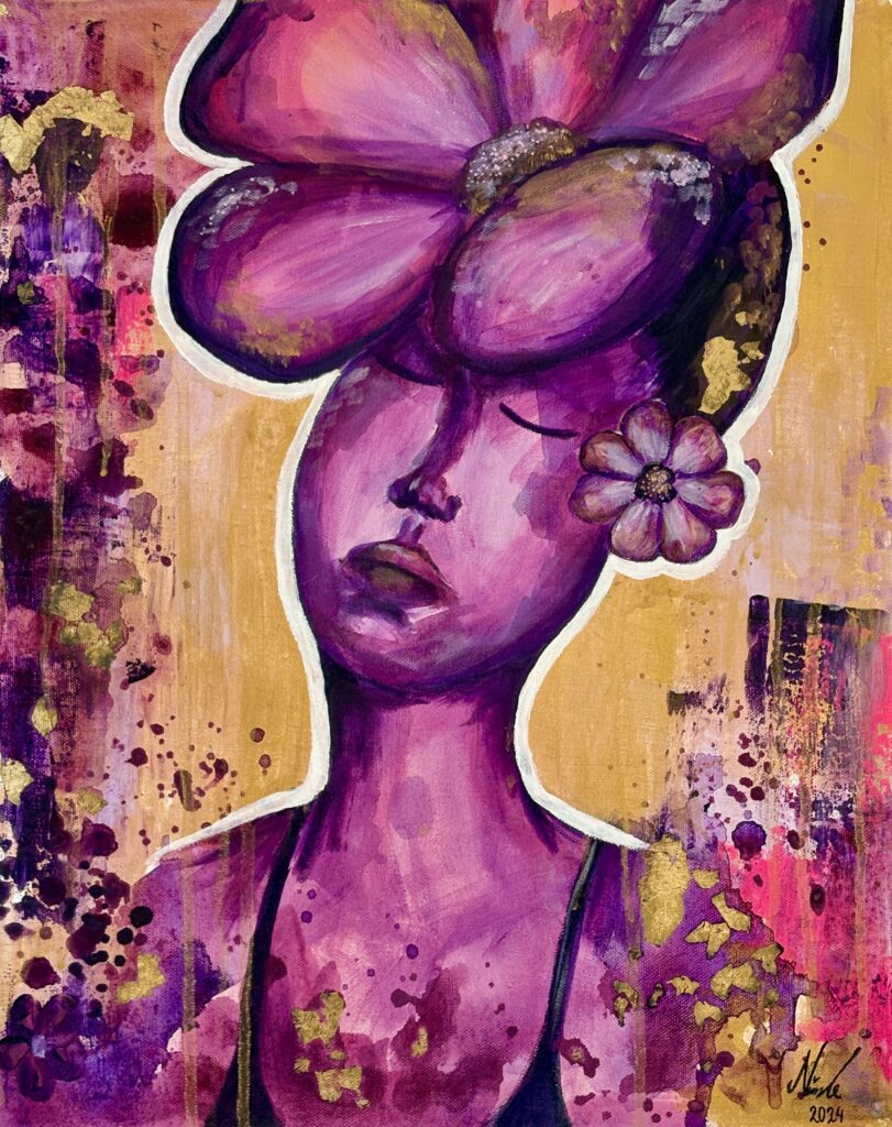 “Lilly” Original Akryl Painting