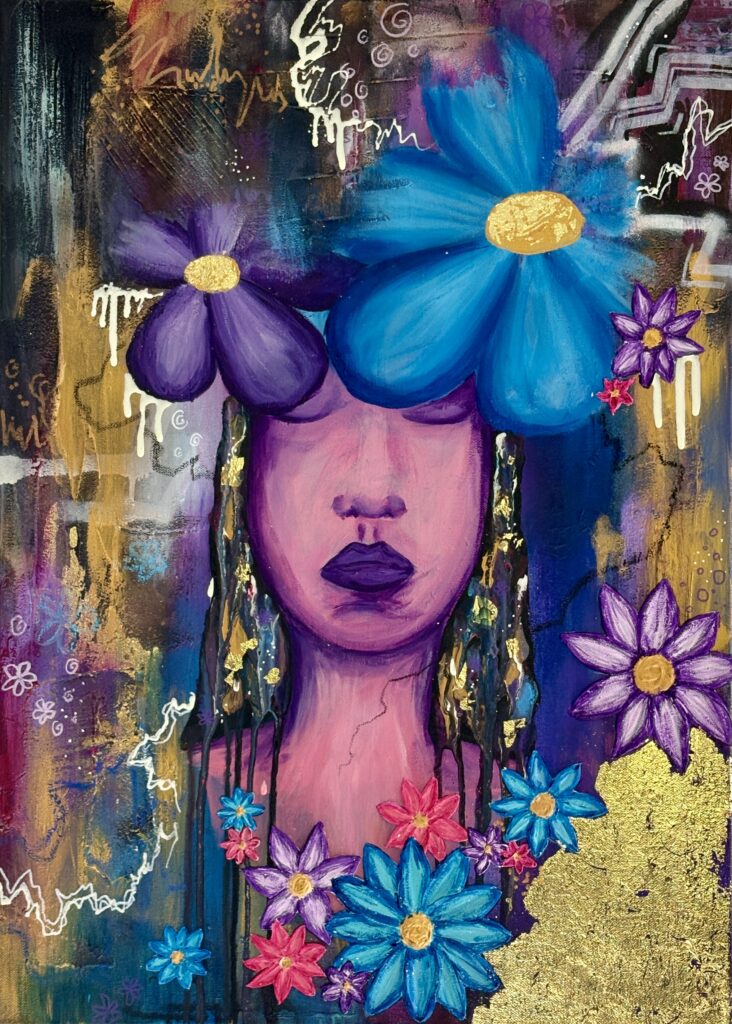 “Nora” Original Akryl Painting