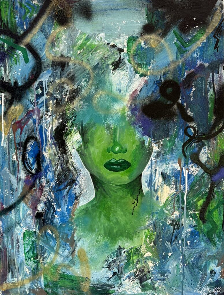 “Isabella” Original Akryl Painting